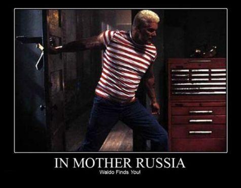 In mother Russia waldo finds you