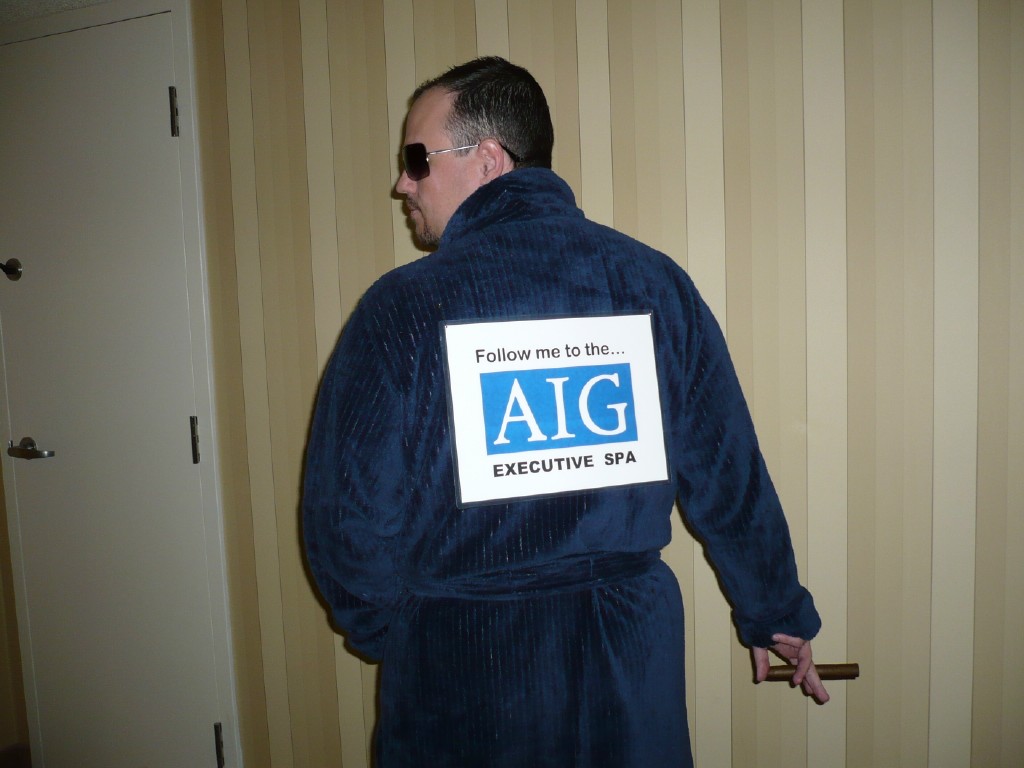 AIG Executive Spa Halloween Costume