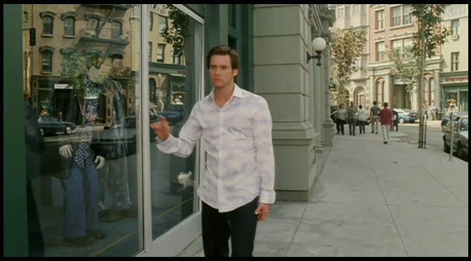Bruce Almighty (2003) - Smoke not reflected in window. [36:57]