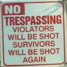 HUGE funny signs Gallery