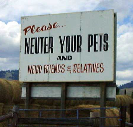 HUGE funny signs Gallery