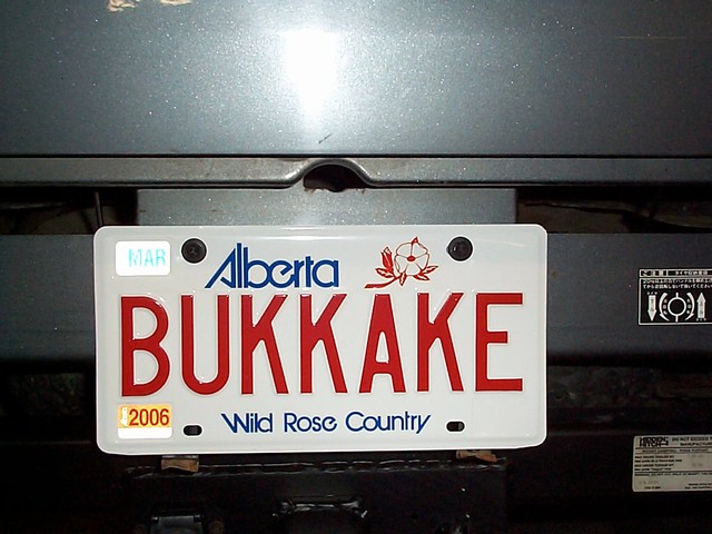 Funny Licence Plates