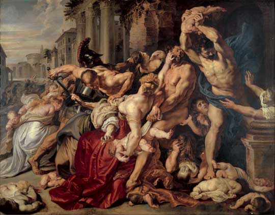 6. Massacre of the Innocents by Peter Paul Rubens, Worth ($76,700,000)