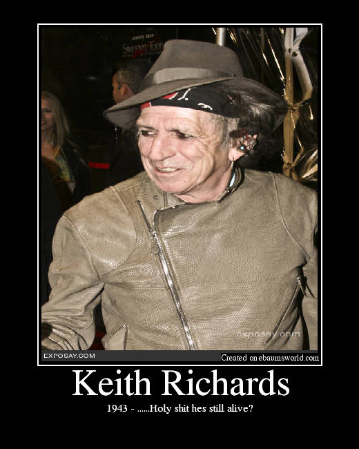 keith richards locked away