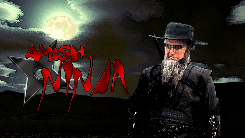 Amish Ninja Assassin Photoshop Funny