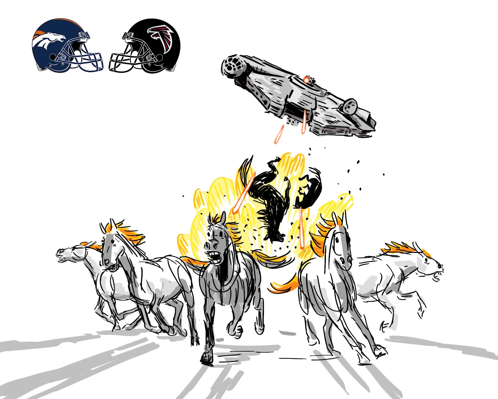Broncos vs. Falcons