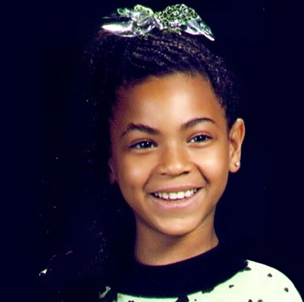 Beyonce Aged 7