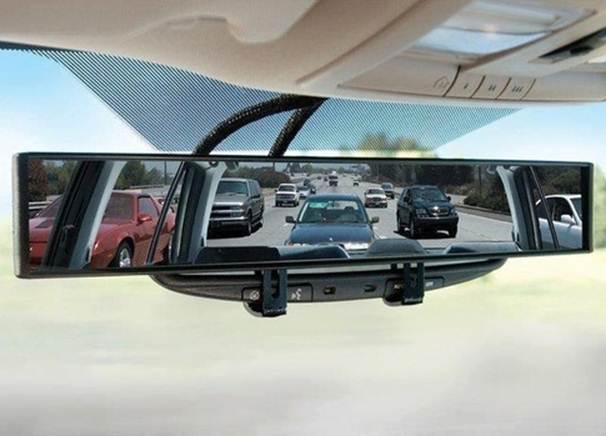 No more Blind Spots rear view mirror