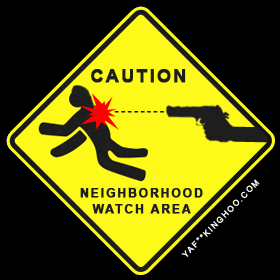 ...and if the Neighborhood Watch don't get ya, the Homeowners' Association will.