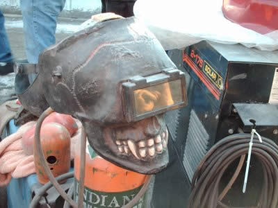 Welding hoods offer a unique combination of fun and func