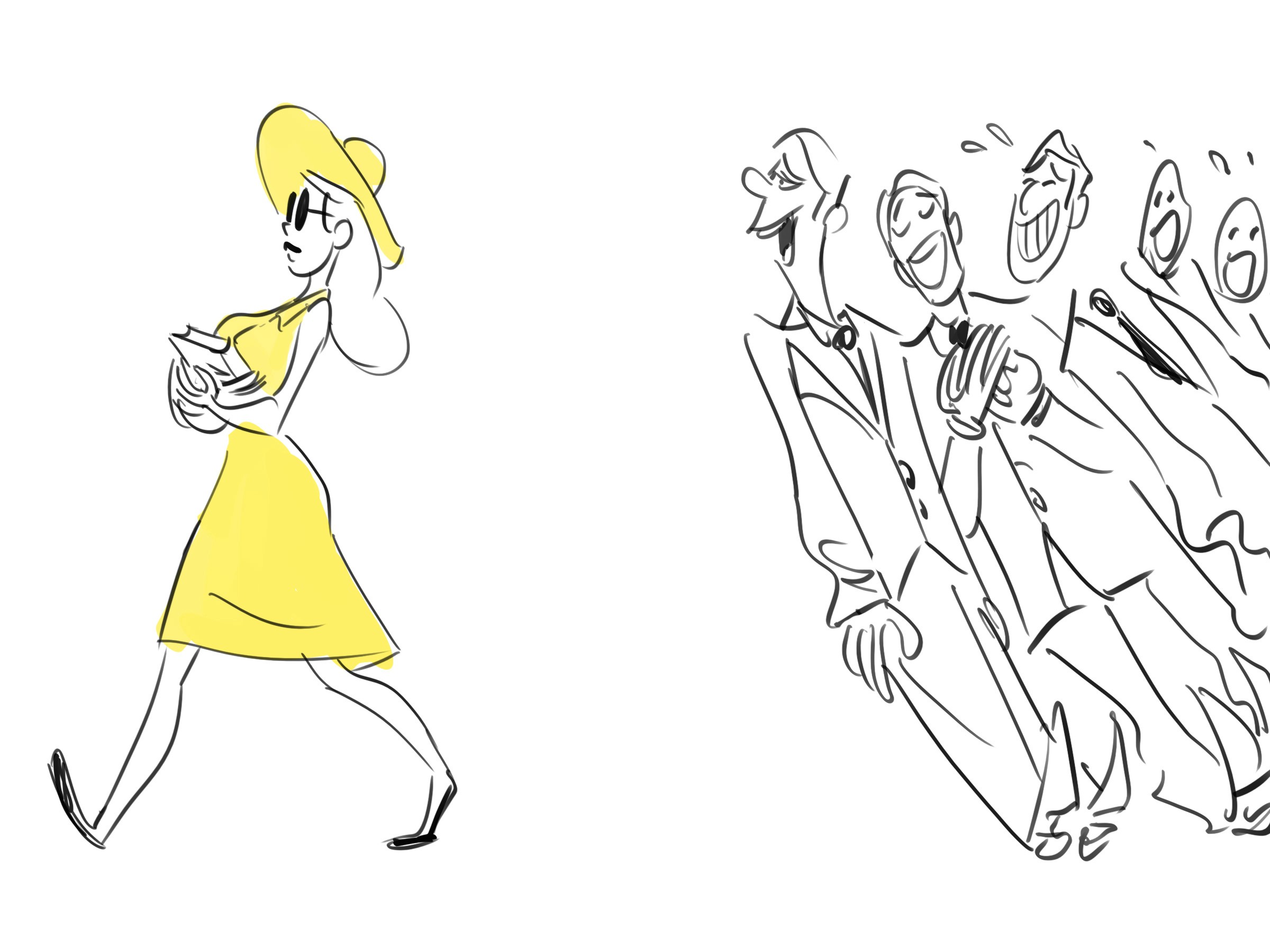 Girl in the Yellow Dress
