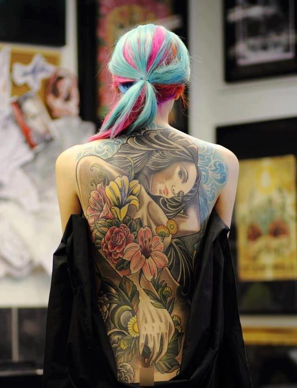 tattooed women