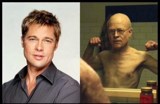 Brad Pitt as Benjamin Button