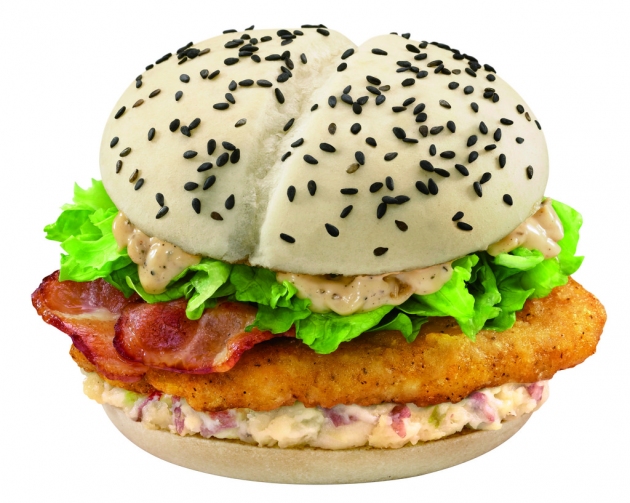 McDonald's Black  White Burgers Featured in China, Taiwan  Hong Kong