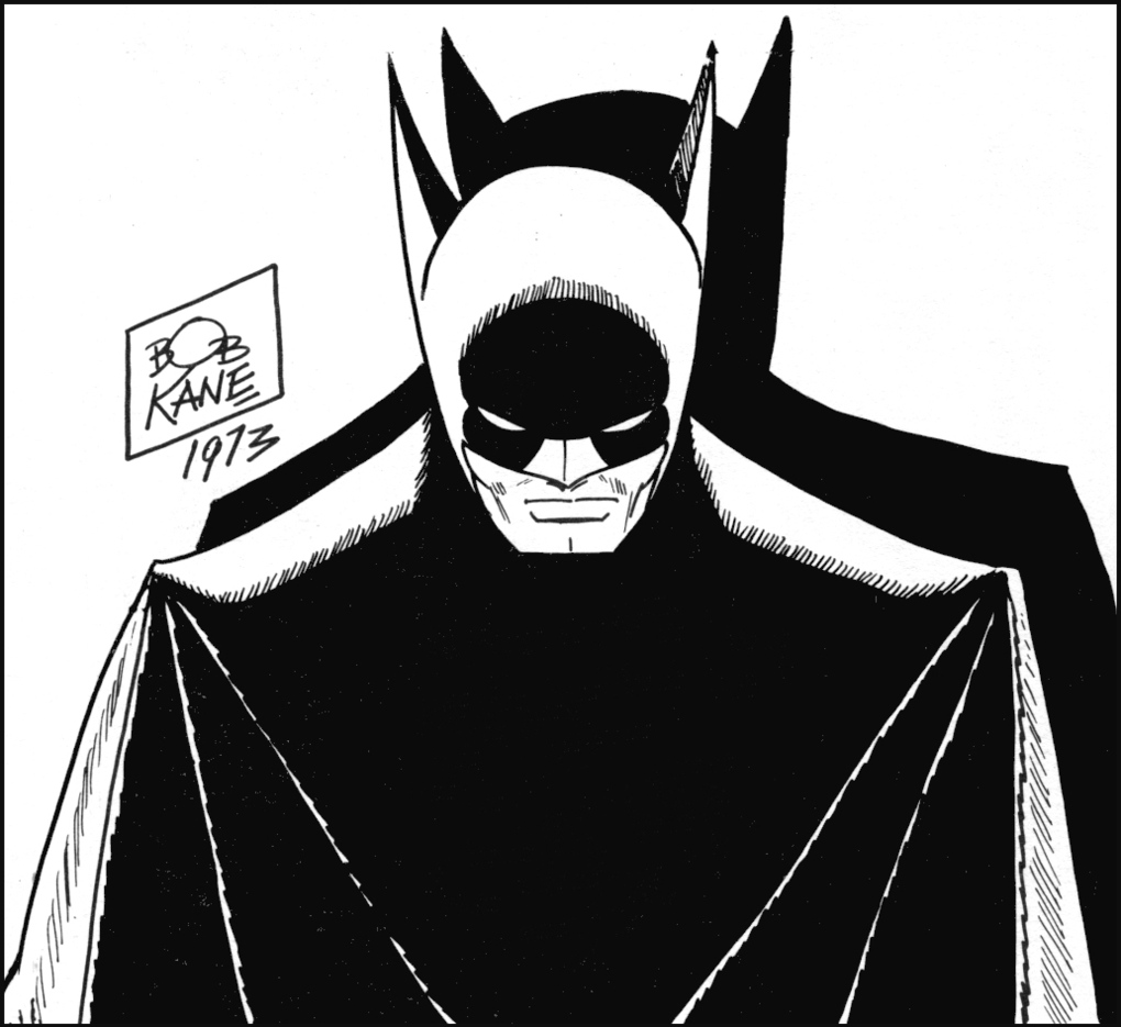Batman was born on the pages of 'Detective Comics' 27 in May 1939, written by Bill Finger and drawn by Bob Kane. Early on, Batman was a fully-fledged pulp hero, terrorizing the criminal element in Gotham City to avenge his slain parents. To that end, Kane and Finger used Zorro and The Phantom as influences in drawing their crime-fighter with an unmistakable cape and cowl. Here is where it all began. Credit: Bob Kane