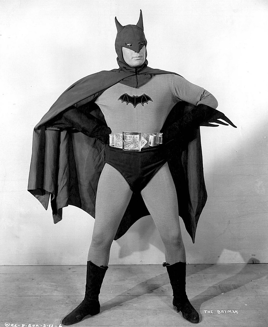 Live-action Batman was off to a rocky start in the 1943 serial 'Batman,' released by Columbia Pictures. Lewis Wilson starred in the title role, setting the stage for the low-budget look that the TV series would adopt years later.