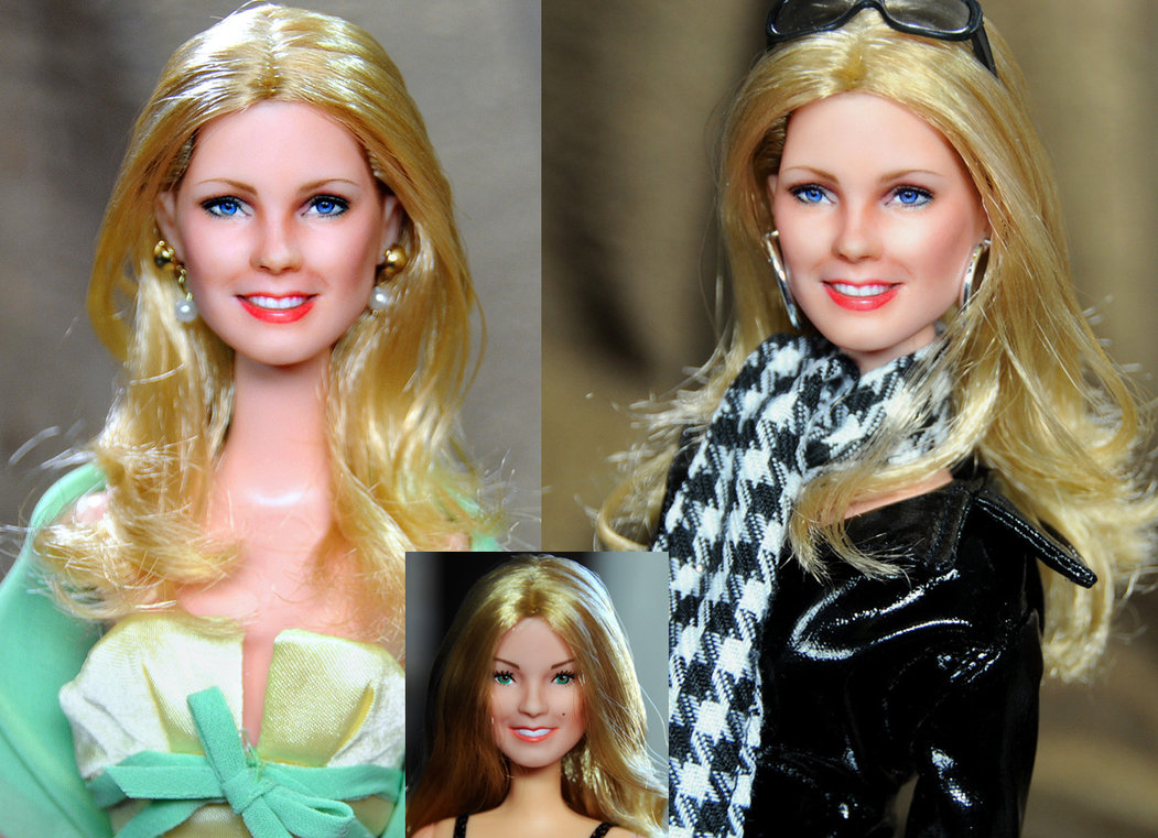 Cheryl Ladd Charlie's Angels doll repaint