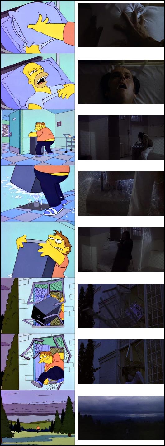 Simpson Scenes Copied From Movies