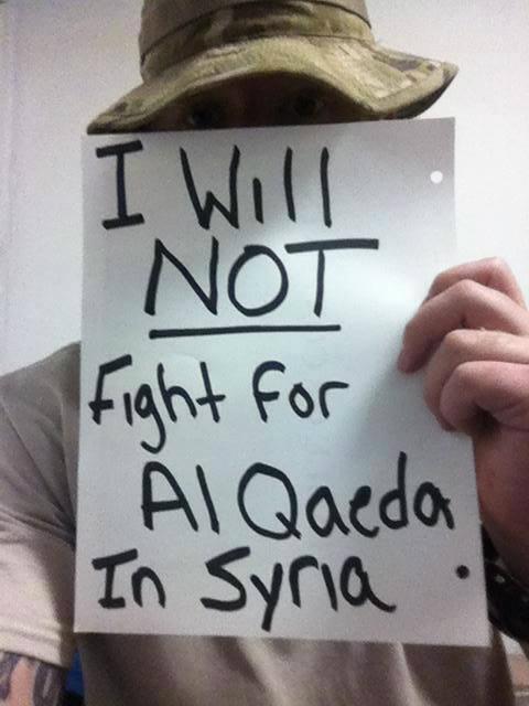 I Will Not Fight For Al-Qaeda