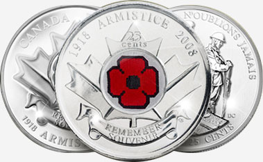 Remembrance day coin.