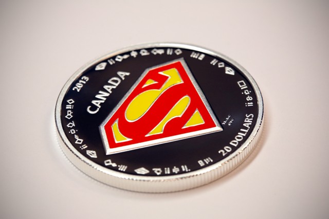 2013 Superman coins commemorate 75th Anniversary.