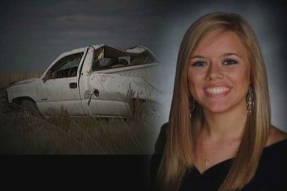 Alex Brown: rolled her truck and was ejected from the vehicle. She was killed immediately.