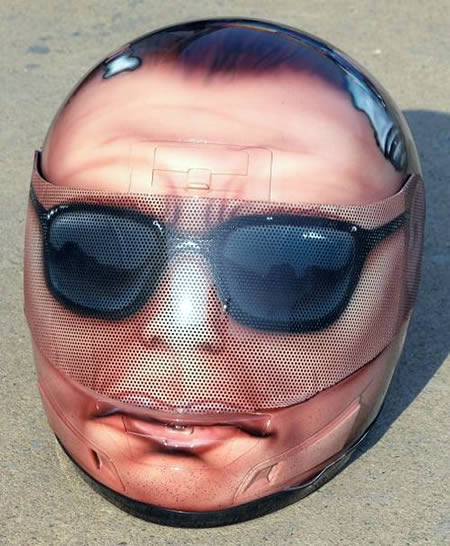 Some Pretty Trick Motorcycle Helmets