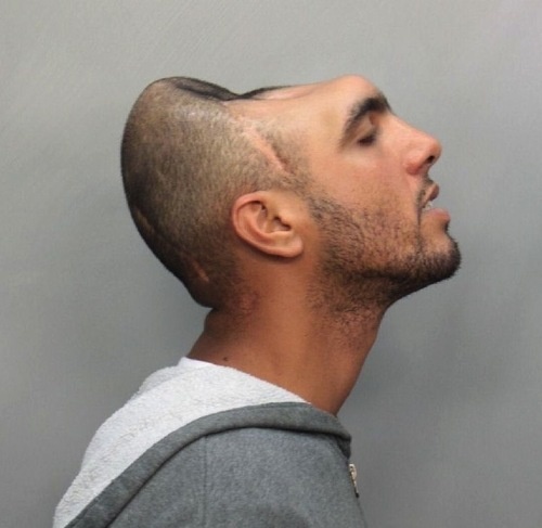Weirdest mugshot of all time!