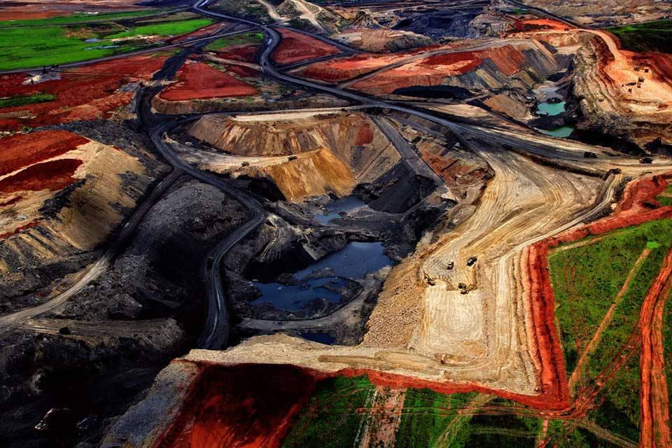 Coal mine in South Africa