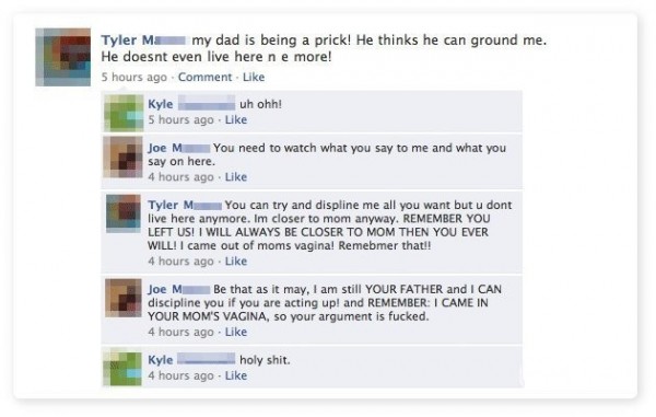 Parental Facebook Flops...