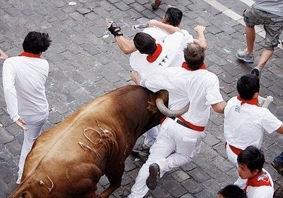 Running of the Bulls - Chaos, Gore 'n More!
