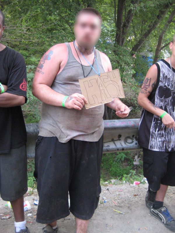 Only at the Juggalo gathering...