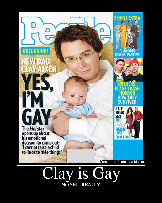 Did Clay Aiken Come Out As Gay Because Of His Child