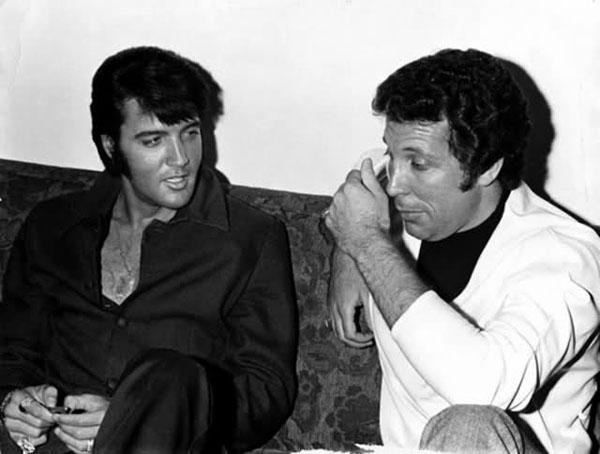 Elvis and Tom Jones