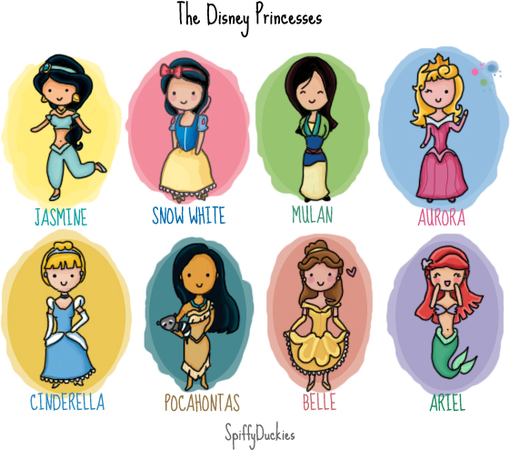 Disney Princess Alt. Art