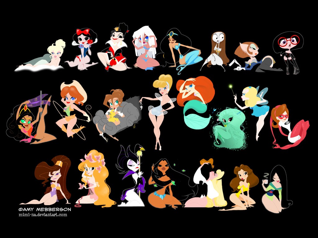 Disney Princess Alt. Art