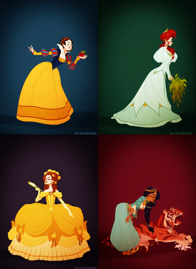 Disney Princess Alt. Art