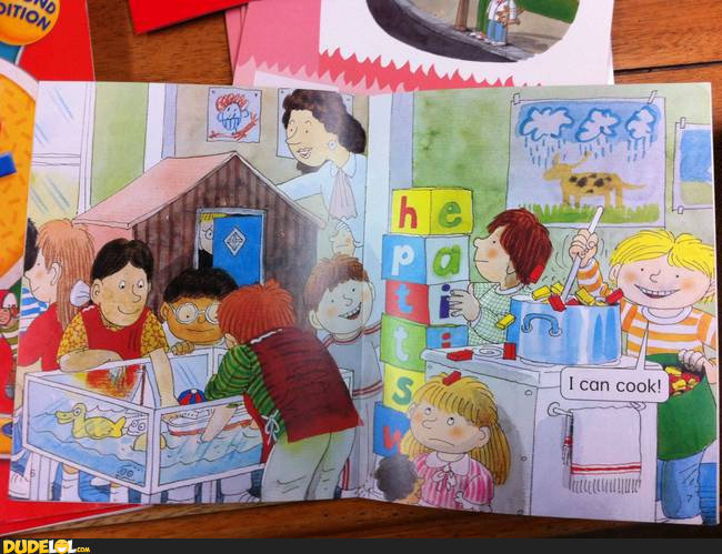 Optical illusion trolls