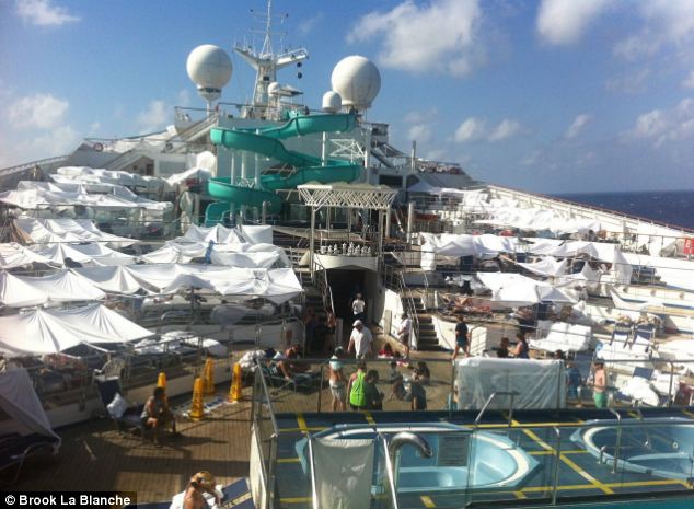 Pictures from inside stranded Carnival cruise ship Triumph