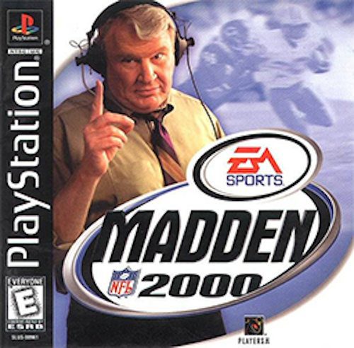 You remember playing Madden before the "Madden curse" existed because players weren't on the cover before 2001