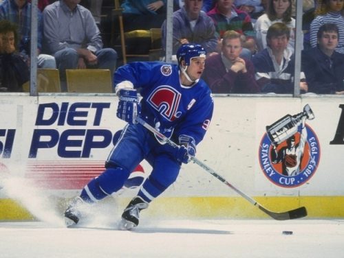 Which is the same year the Nordiques left Quebec for Colorado