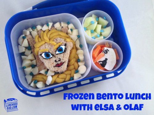 lunch box - FRozen Bento Lunch With Elsa & Olaf Lunchbox Dad.Com