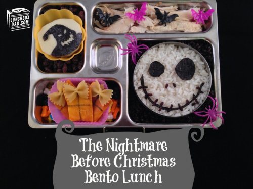 school lunch for halloween - Lunchbox Dad.Com The Nightmare Before Christmas Bento Lunch