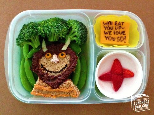 back to school lunches creative - Wen Eat You Up We Love You So Lunchbox Dad.Com