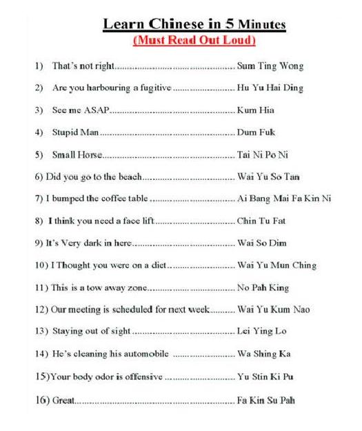 Learn Chinese the easy way