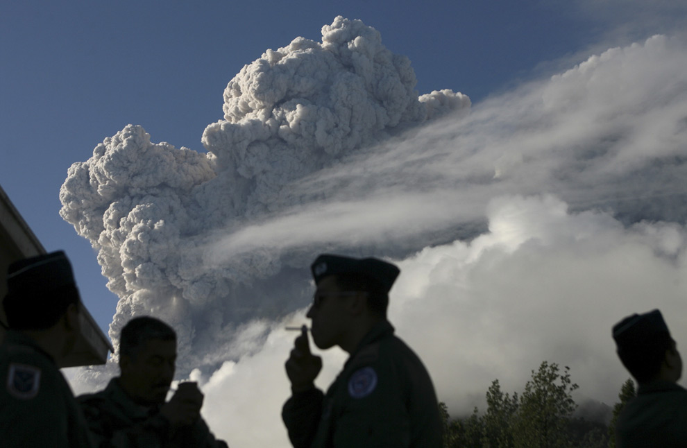 Chaiten volcano eruption