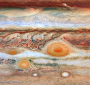 New red storm on Jupiter.