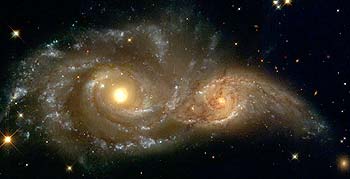 Dancing galaxies, soon to be the fate of the milky way,ours, and andromeda.