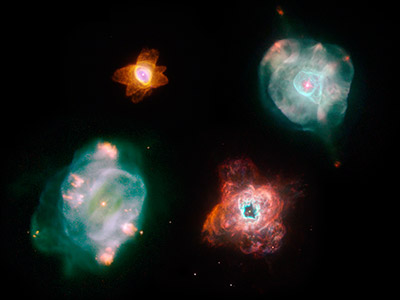 Planetary nebula, a whole new ball game...