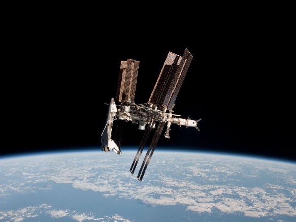 international space station space shuttle